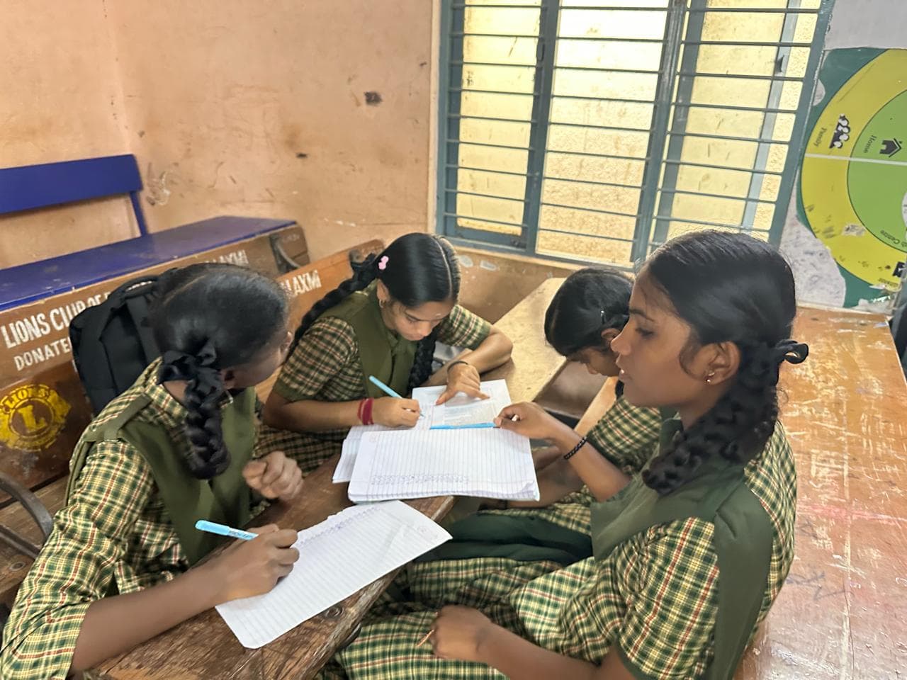 Students participating in the Math has no bias session